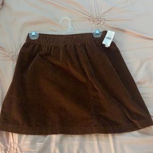 Corduroy Skirt